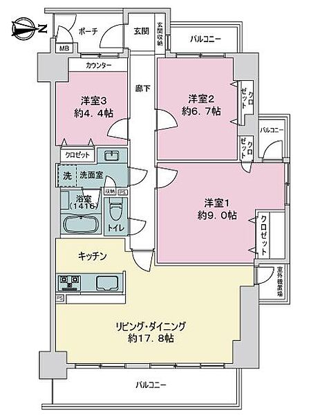 間取り：309000101406