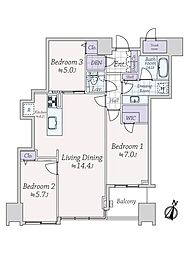 間取図画像 3LDK