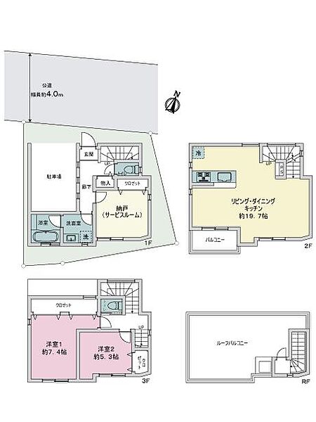 detached 東京都品川区東五反田２丁目3番5号　五反田中央ビル1F
