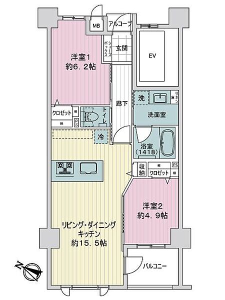 間取り：342000015310