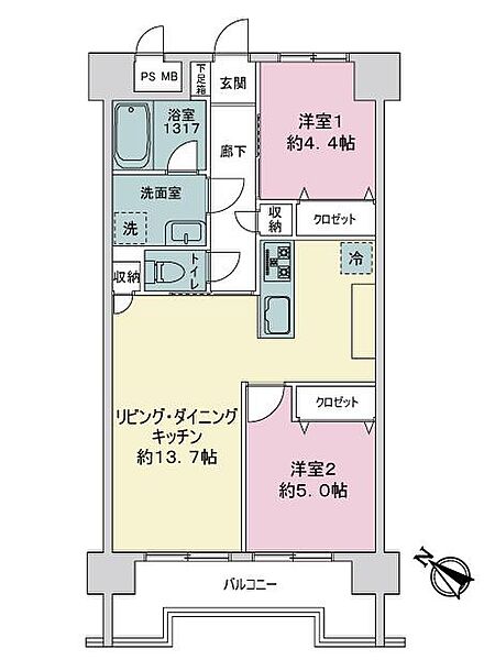 間取り：342000015489