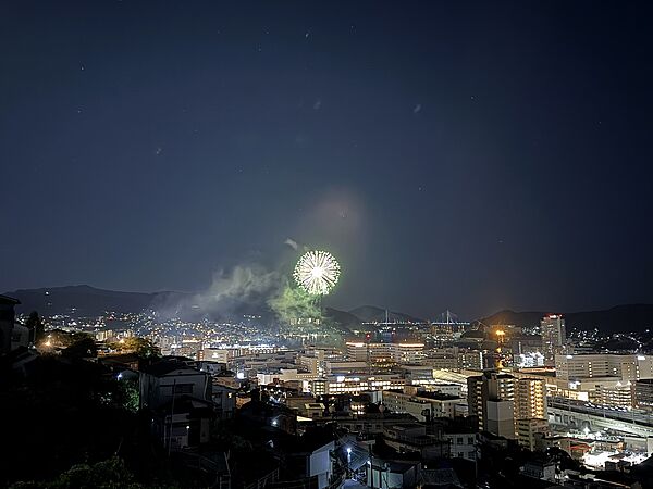 バルコニーからの夜景
