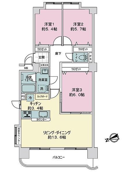 間取り：301000095859