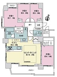 間取図画像 4LDK