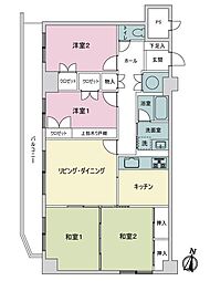 間取図画像 4LDK