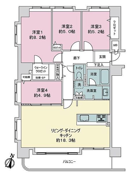 間取り：301000106575