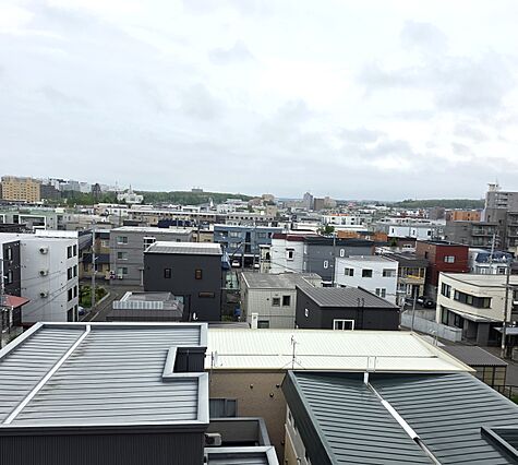 南東窓からの眺...
