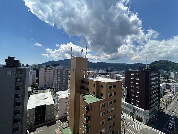 南側バルコニーからの眺望