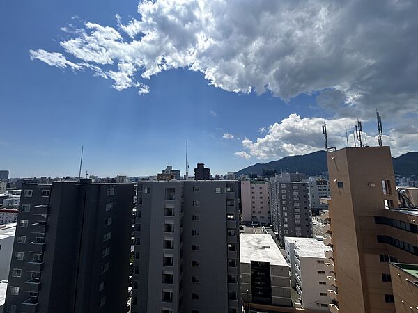 南側バルコニーからの眺望