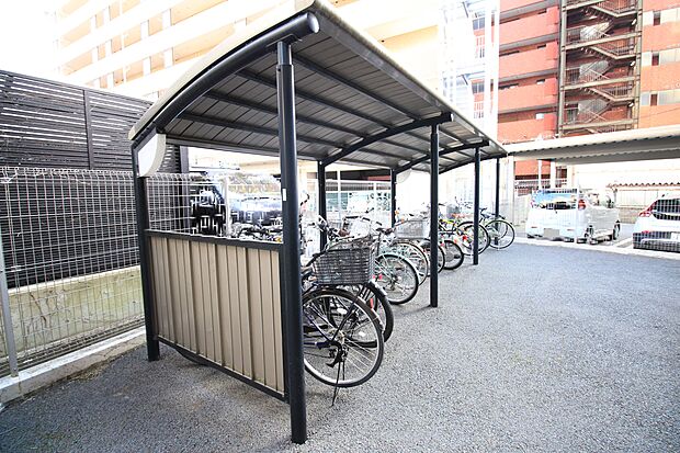 自転車置き場（月額100円／空き有）2024年4月19日確認