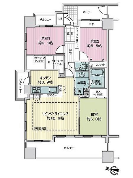 間取り：303000008632