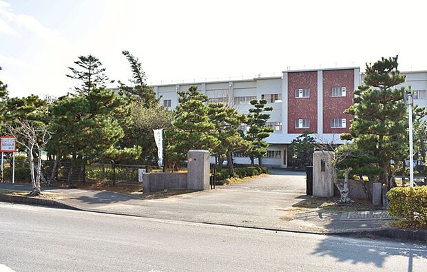 福田中学校（1740m）