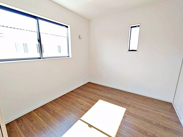 【施工例】続き間の洋室は収納スペースとして利用したり、一つのお部屋としてもご使用いただけます。