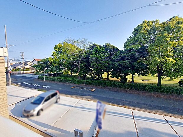 バルコニーからの眺望