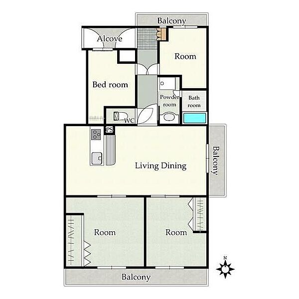 間取り：322000535969