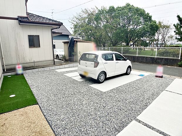 広々3台駐車可能物件！！お友達が遊びに来た時も安心！ 