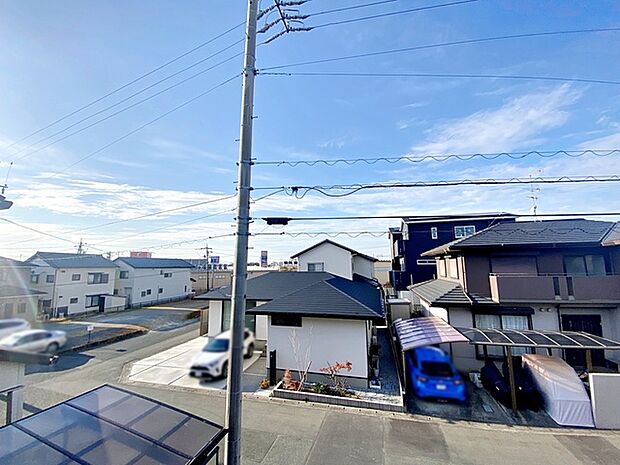 閑静な街並みの眺めは、心も体も落ち着きますね。