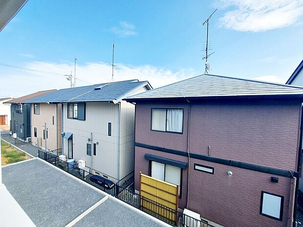 閑静な街並みの眺めは、心も体も落ち着きますね。