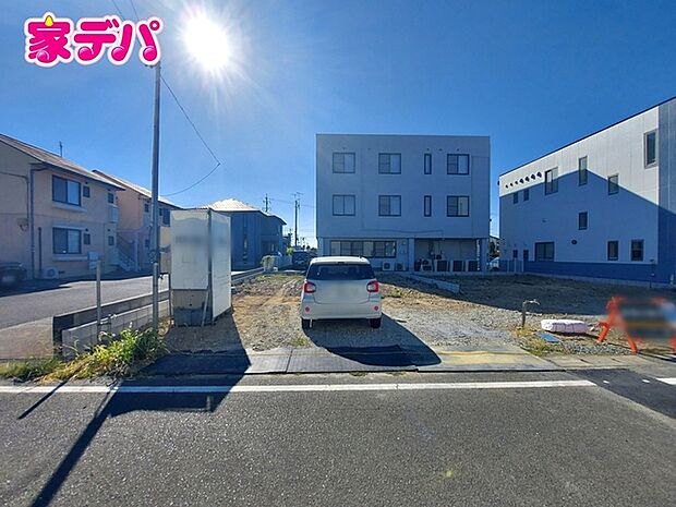 【2号棟】建設予定地です! ・長期優良住宅 ・4LDK ・LDK24.8帖 ・2ヶ所WIC完備 ・土間収納 ・リビング階段 ・吹抜け ・カウンター付き ・整形地 ・駐車場並列3台可