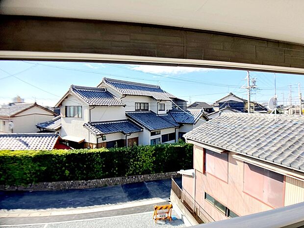 閑静な街並みの眺めは、心も体も落ち着きますね。