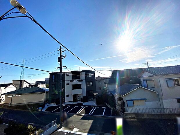 バルコニーからの眺望