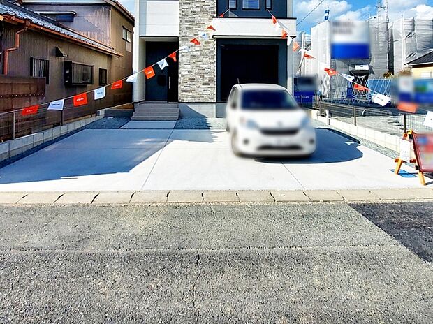 広々3台駐車可能物件!!お友達が遊びに来た時も安心!