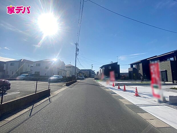 前面道路:南側公道6m幅