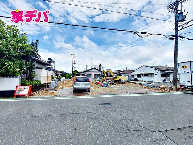 【1号棟】建築予定地です! ・長期優良住宅 ・4LDK ・LDK21帖 ・WIC完備 ・リネン庫 ・吹抜け ・リビング階段 ・駐車場2台可