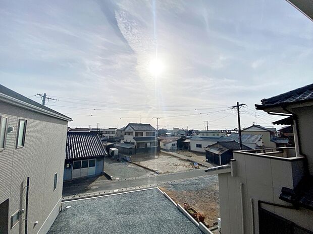 バルコニーからの眺望