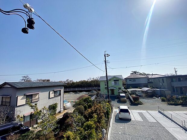つい深呼吸をしたくなる気持ちの良い眺望はこのお部屋の自慢です!