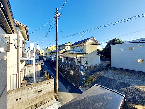 【バルコニーからの眺望】