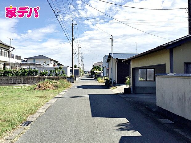 前面道路:北側約5m幅