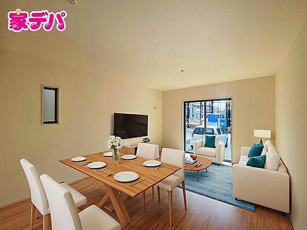 【リビング16帖】 ※掲載の家具・小物はCGによるイメージです。実際の販売価格には含まれておりません。