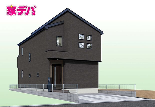 【完成予想外観】 完成予想外観は、計画段階の図面を基に描き起こしたもので、形状・色等は実際とは異なる場合があります。詳細はお問い合わせください。 