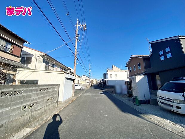 前面道路:北側約6m幅