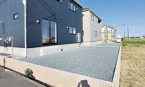 お子様の遊び場、趣味のガーデニングなど多目的に利用できますね