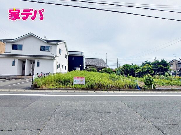 建築予定地です。ご見学希望のお客様につきましては同型同仕様の物件にご案内いたします