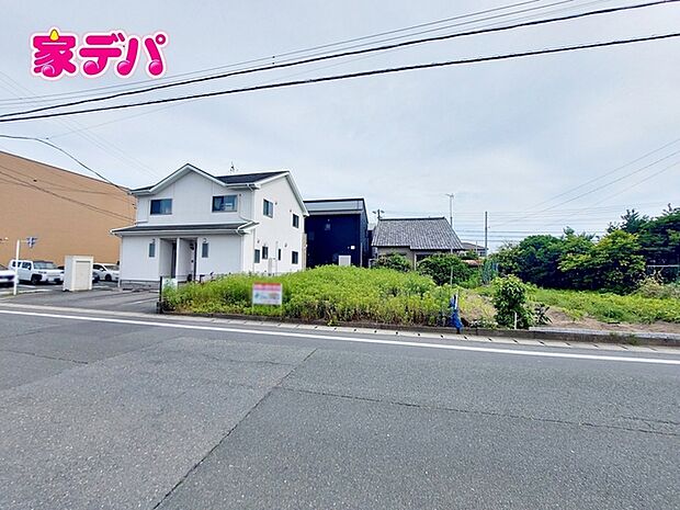 前面道路:北側約7.5m幅