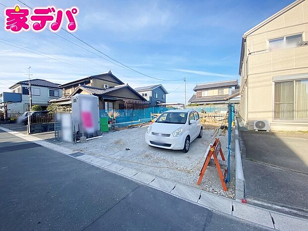 建築予定地です。ご見学希望のお客様につきましては同型同仕様の物件にご案内いたします