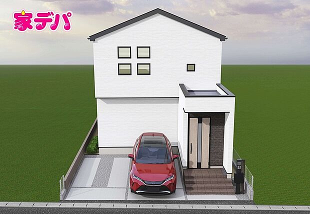 【完成予想外観】 完成予想外観は、計画段階の図面を基に描き起こしたもので、形状・色等は実際とは異なる場合があります。詳細はお問い合わせください。