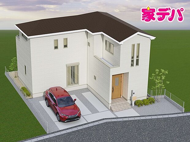 【完成予想外観】 完成予想外観は、計画段階の図面を基に描き起こしたもので、形状・色等は実際とは異なる場合があります。詳細はお問い合わせください。 