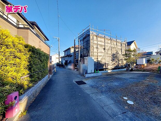 前面道路:北側約3.5m幅