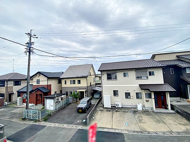 閑静な街並みの眺めは、心も体も落ち着きますね。
