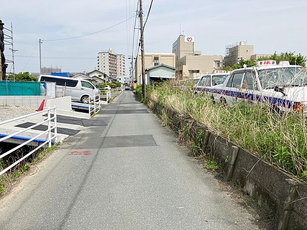 前面道路:公道南側約3.3m幅