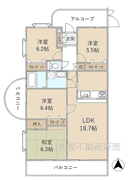 間取り：322000539777