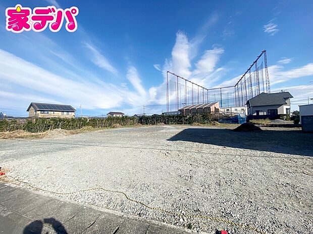 【1号棟】建築予定地です! ・長期優良住宅 ・5LDK ・LDK16帖、隣接洋室4.5帖 ・全居室収納完備 ・WIC完備 ・2面バルコニー ・インナーバルコニー ・南庭 ・駐車場2台可