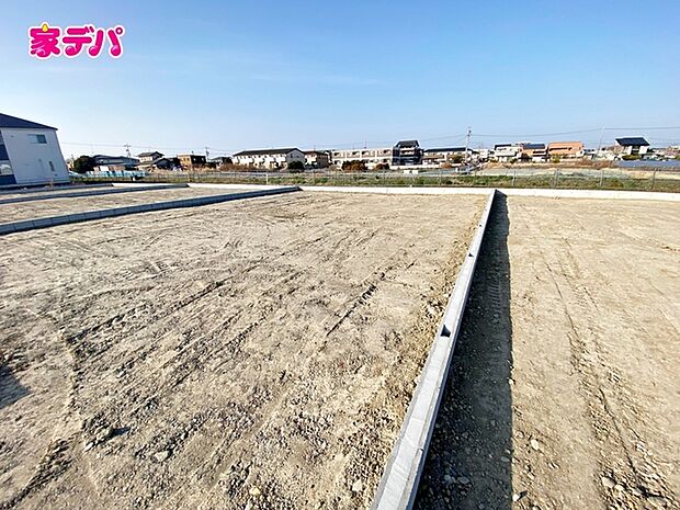 建築予定地です。ご見学希望のお客様につきましては同型同仕様の物件にご案内いたします