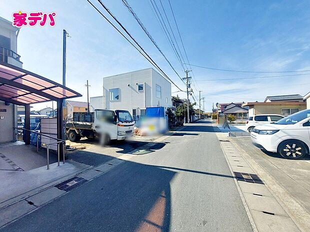 建築予定地です。ご見学希望のお客様につきましては同型同仕様の物件にご案内いたします