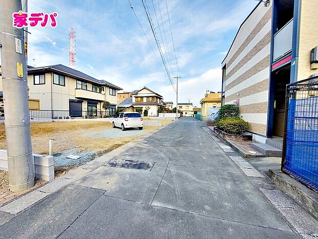 前面道路：南側約4.6ｍ幅