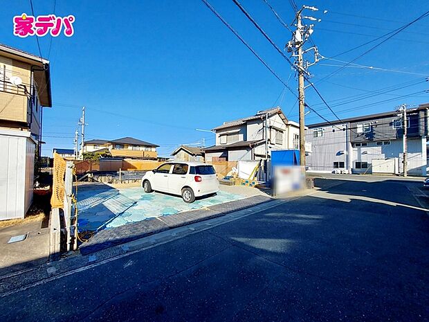 建築予定地です。ご見学希望のお客様につきましては同型同仕様の物件にご案内いたします